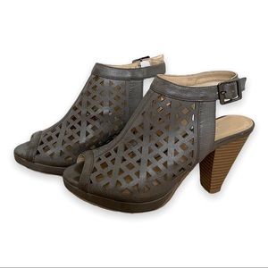 CL by Laundry Open Toe Heels